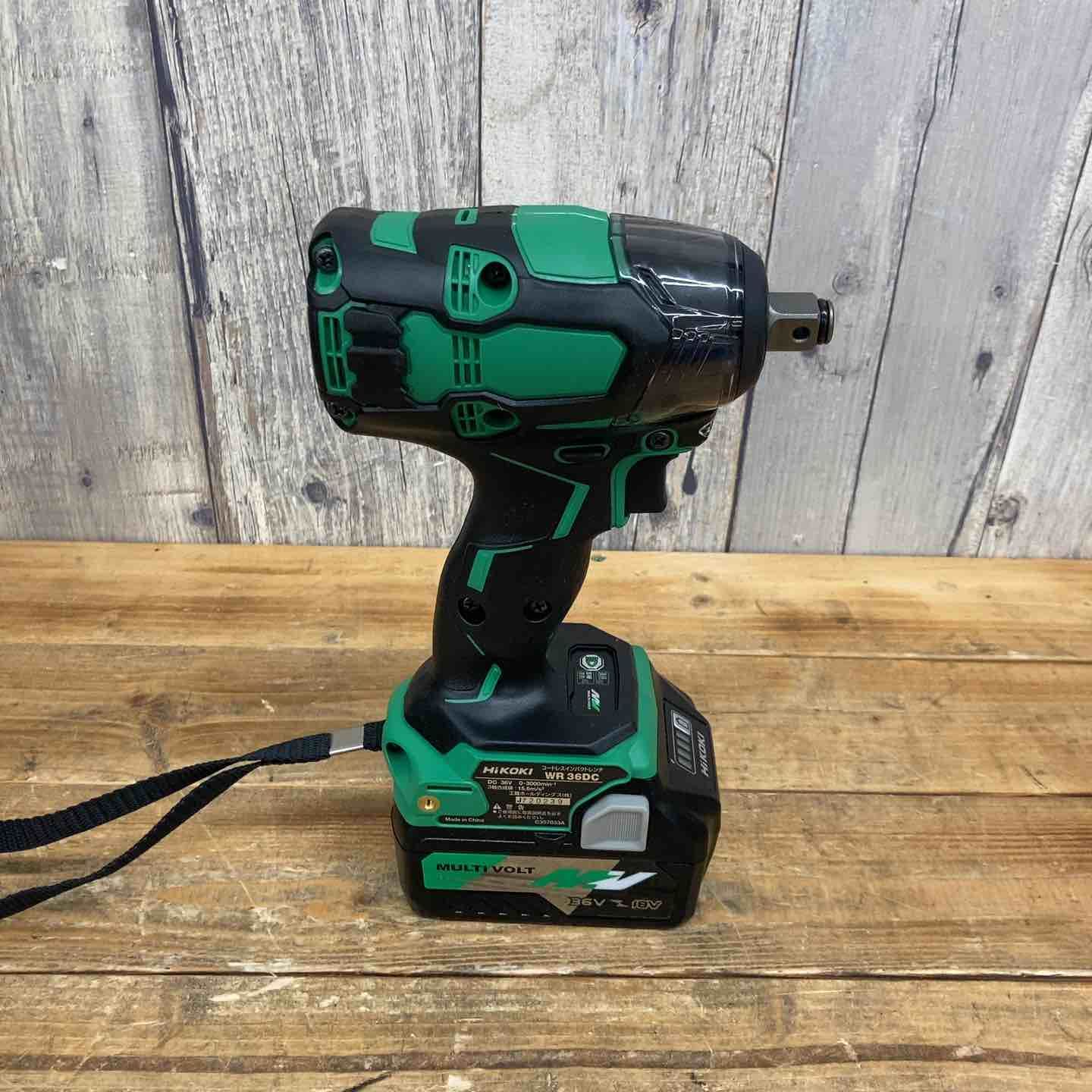 HiKOKI WR36DC(2XP) コードレスインパクトレンチ 日立工機【市川行徳店】【店頭取引限定】【中古】管理番号：ITFF5K6AXW3V HiKOKI WR36DC(2XP) コードレスインパクトレンチ 日立工機【市川行徳店