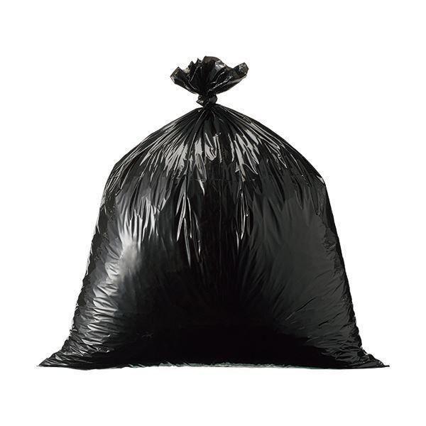 まとめ TANOSEE リサイクルポリ袋 黒20 L