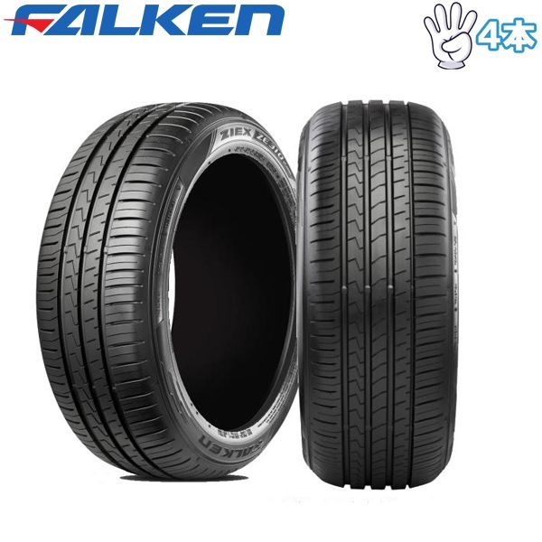 225/55R18 18インチ ファルケン ZE310R エコラン 4本セット 1台分 正規品 タイヤのみ