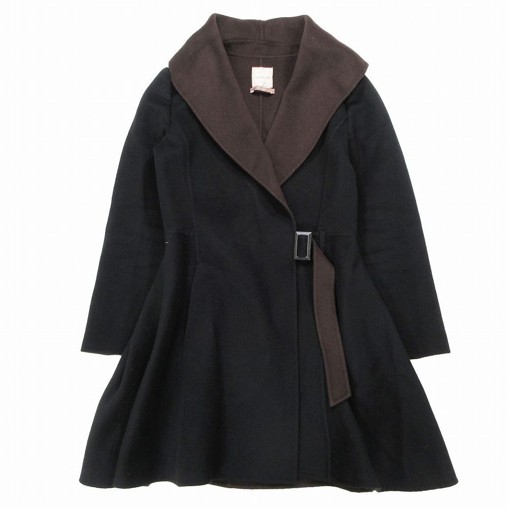 ディジーリン for FOXEY カシミヤ100% フォックスファーコート 40