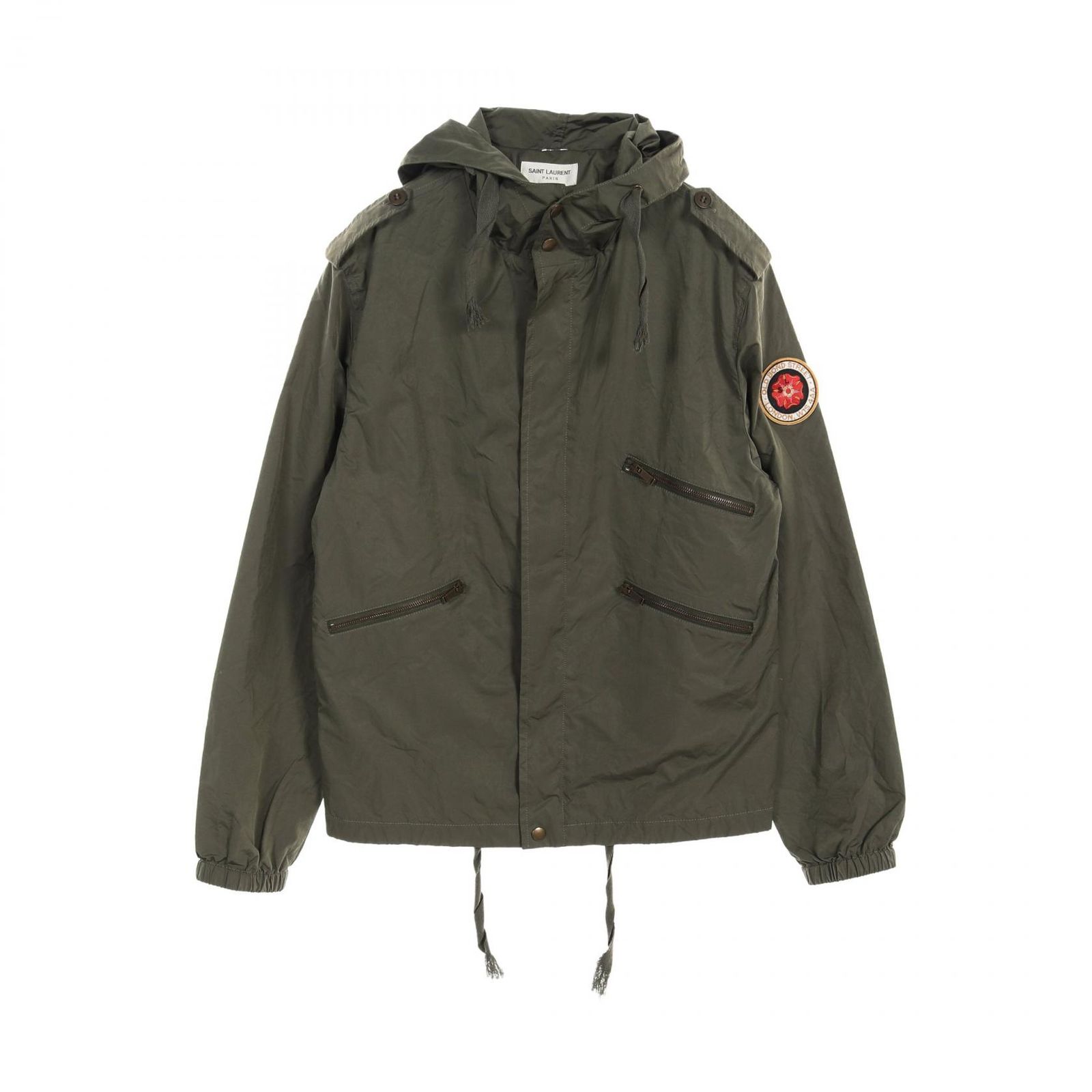 サンローラン カーキミリタリージャケット SAINT LAURENT（ミリタリー