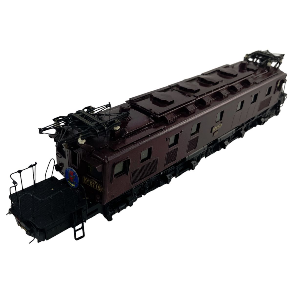 メーカー不明 EF57形15号機 電気機関車 HOゲージ 鉄道模型 ジャンク N9937646