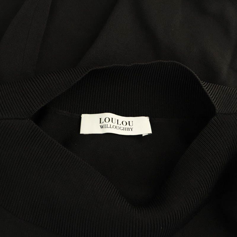 ルルウィルビー Loulou Willoughby 23SS サイドシームパフプル
