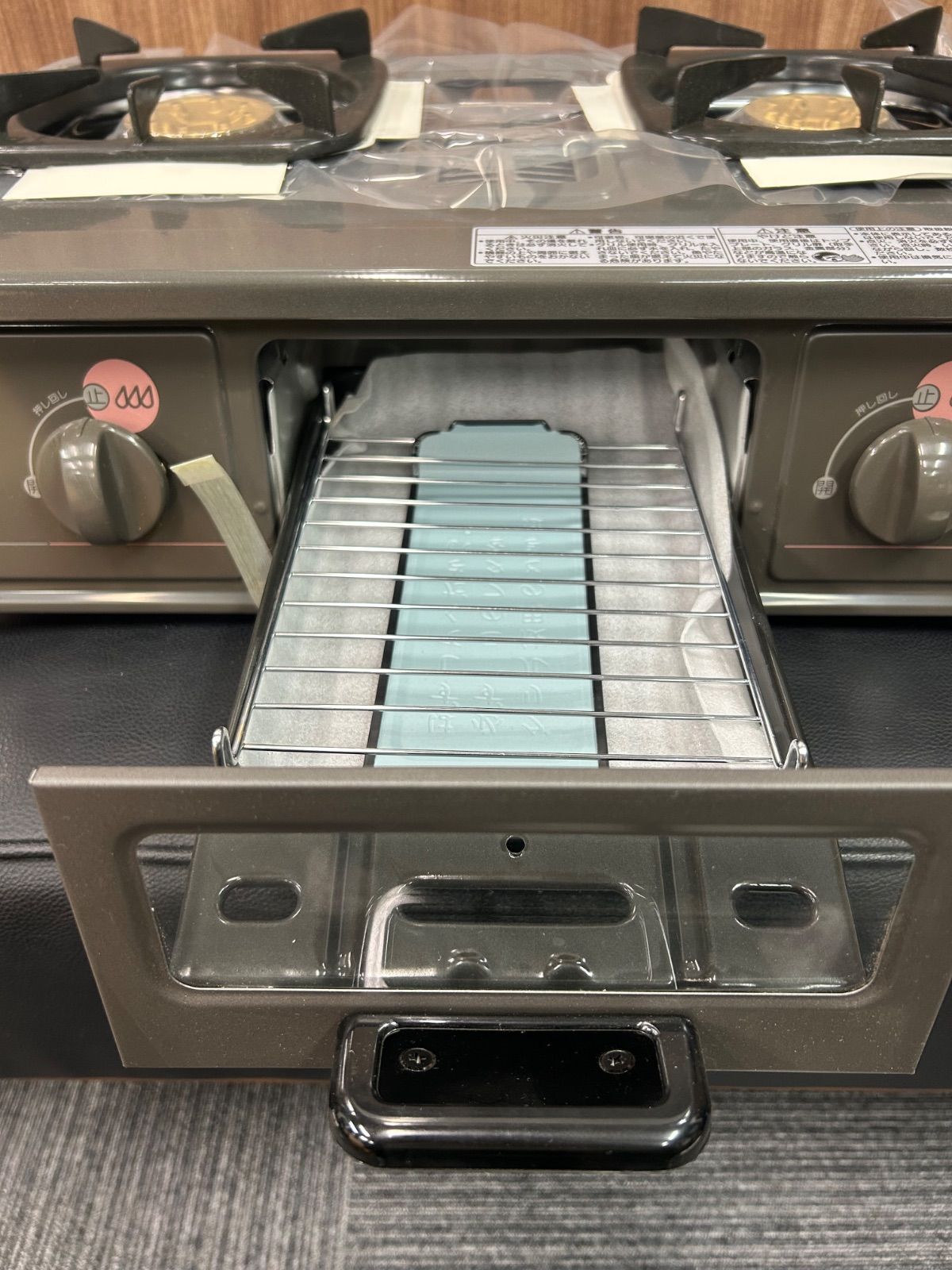 ︎ 新古品 パロマ Paloma ガステーブル PKS-410B 都市ガス用 WWW_KANDAIZUMI_COM