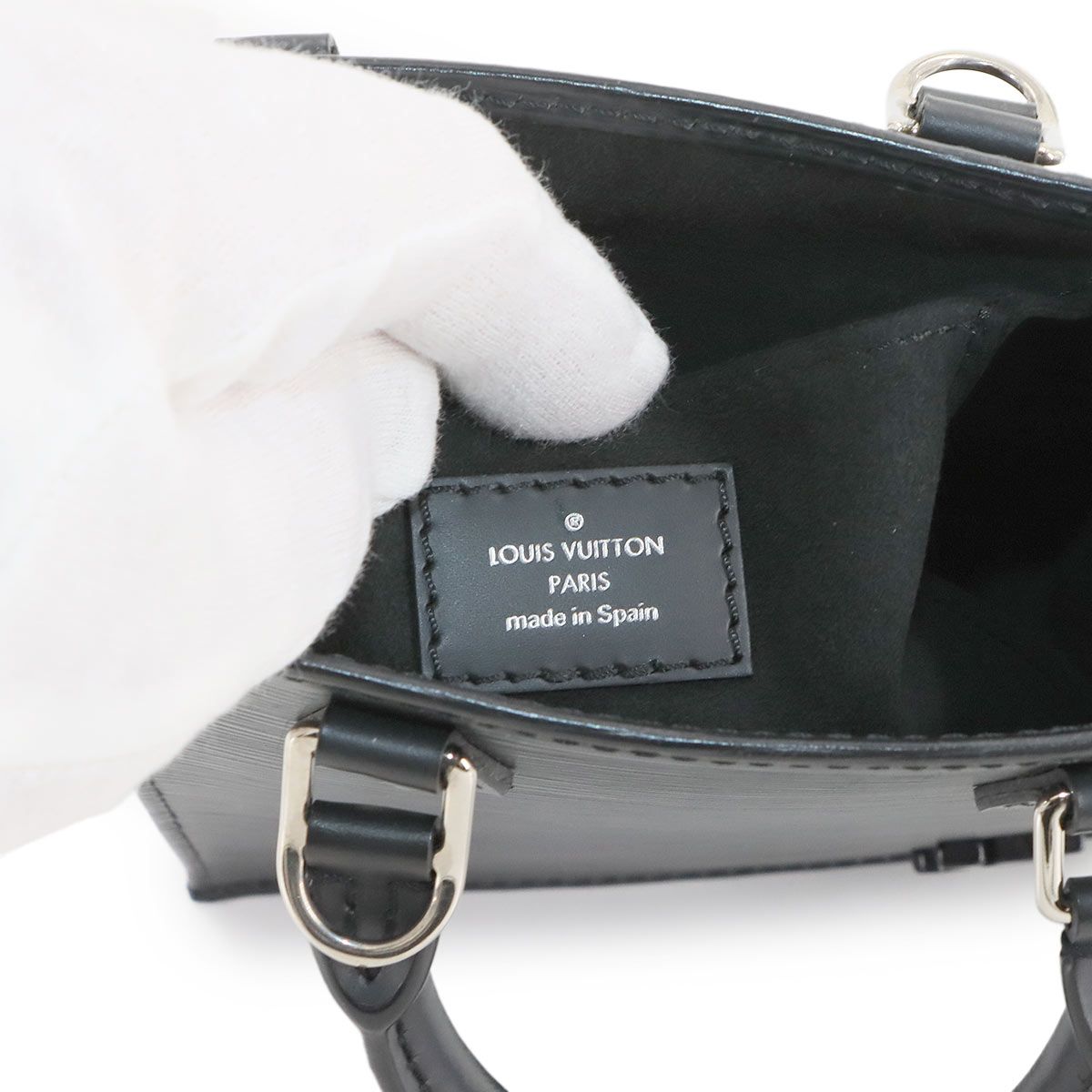 ルイヴィトン ハンドバッグ 手提げ エピ 革 グレージュ サックプラ LOUIS VUITTON ルイ ヴィトン ハンドバッグ 斜め掛けショルダー
