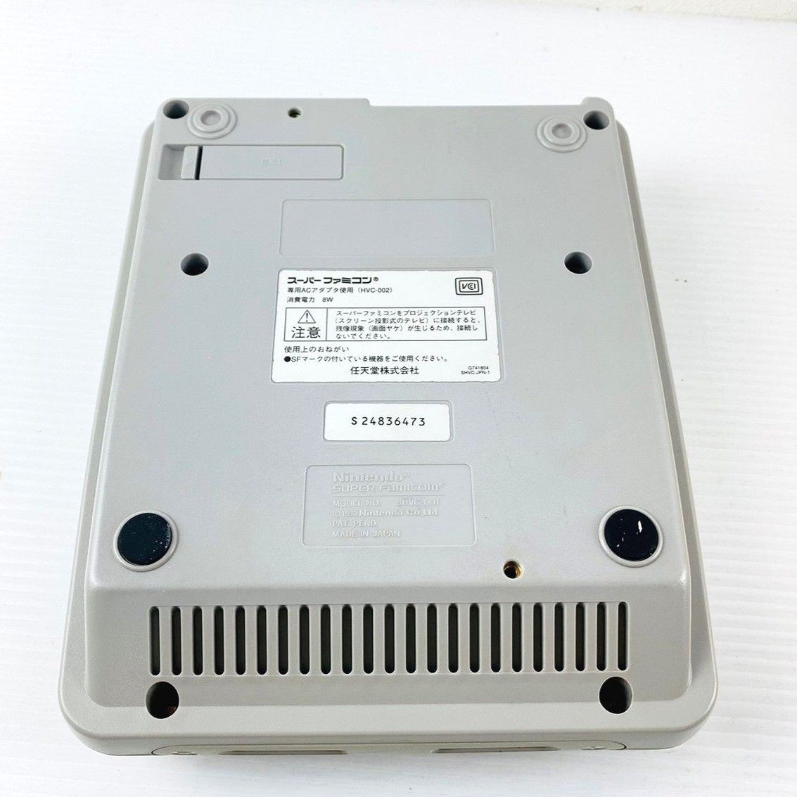 ☆完品☆ 動作品 SFC スーファミ 本体 1chip 01 1チップ SHVC-001 すぐ