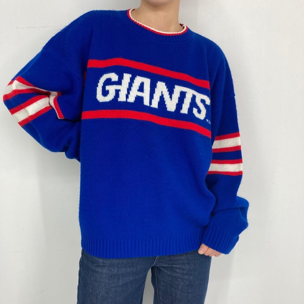 古着 80年代 NFL NEWYORK GIANTS ニューヨークジャイアンツ アクリル