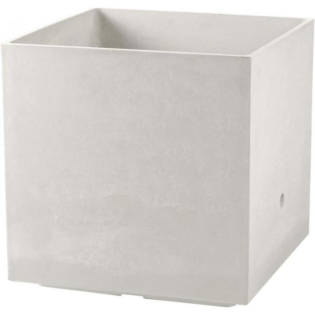 リッチェル ラヴィーレ プランターWS キューブ45型 ホワイト 170900 大型プランター 底面給水機能付