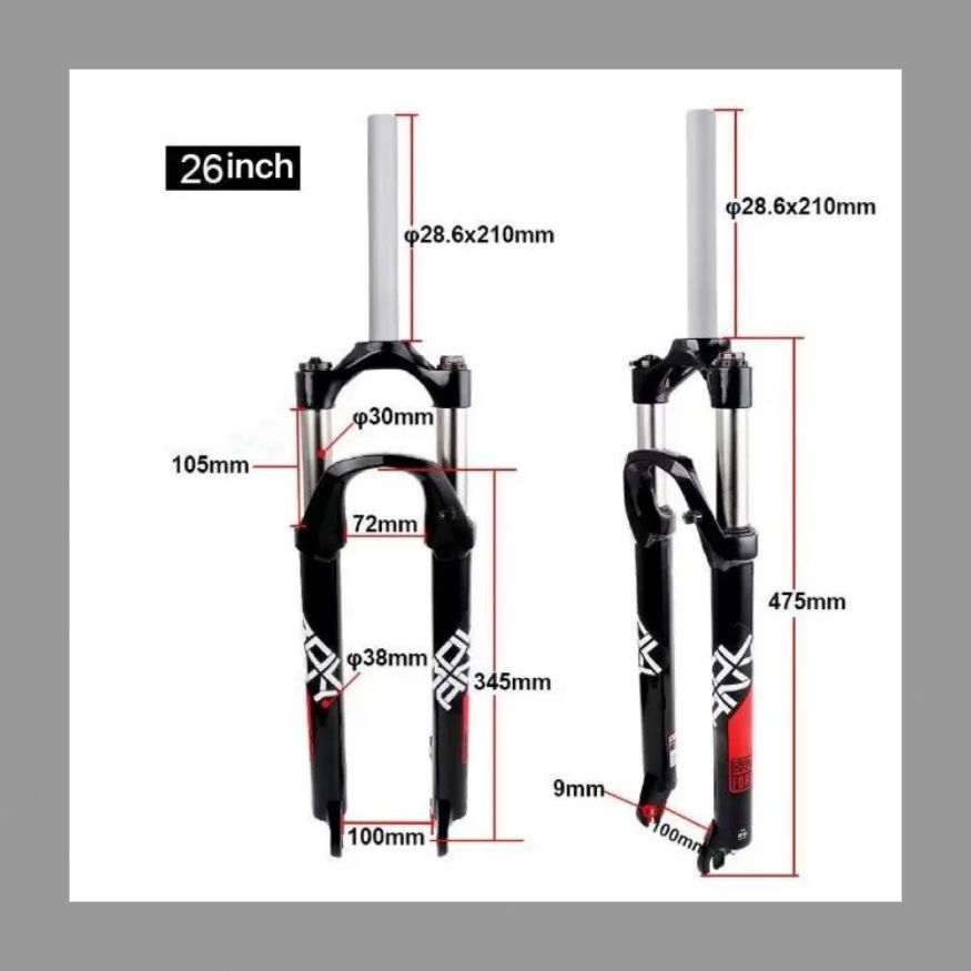 アルミニウム合金ショックアブソーバースプリングフォーク