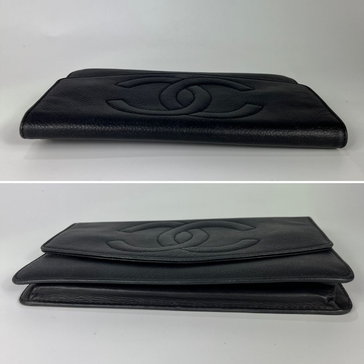 Orange Love様専用 ☆希少☆CHANEL シャネル キャビアスキン フラッペ 