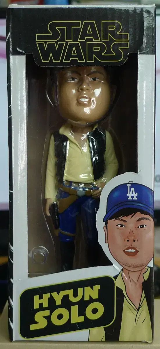 新品開封品 リュヒョンジン ドジャース ボブルヘッド アメリカ プロ野球 LA ドジャース リュ・ヒョンジン 選手 スター