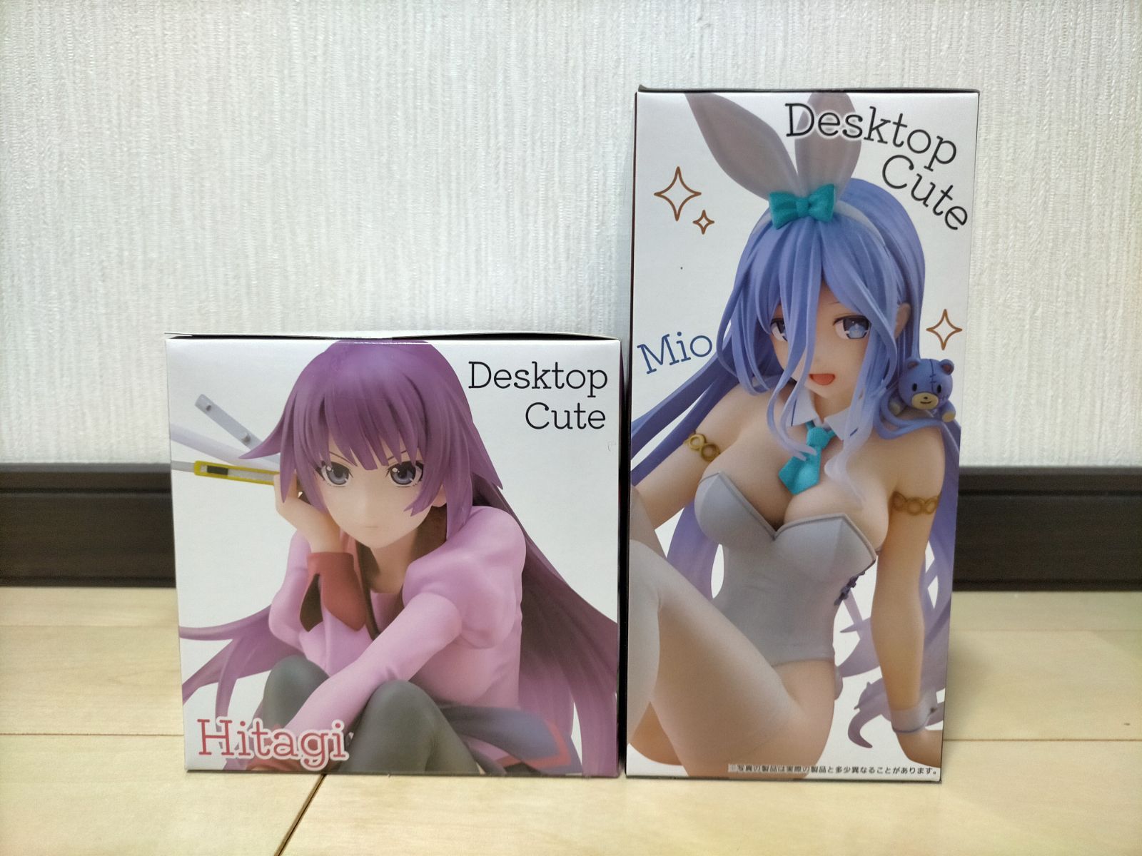 Desktop Cute フィギュア 崇宮澪 戦場ヶ原ひたぎ 4点セット Desktop Cute物語シリーズ 戦場ヶ原ひたぎ デート・ア・ライブ崇