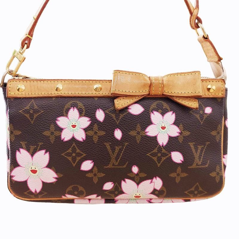ルイヴィトン LOUIS VUITTON × 村上隆 M92006 モノグラム アクセ