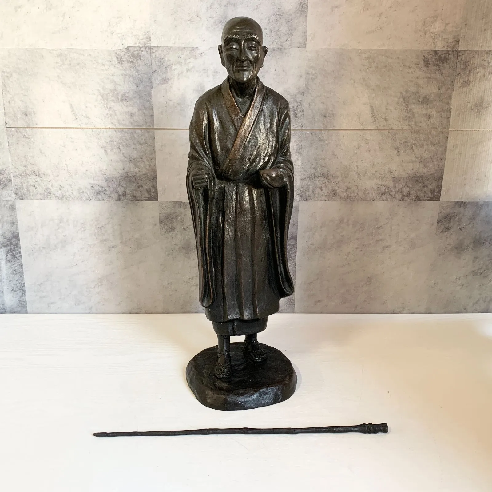 [大型彫刻]：[良寛像・直裕作・金属製]／新潟／大型の良寛像 2025年最新】良寛像の人気アイテム - メルカリ