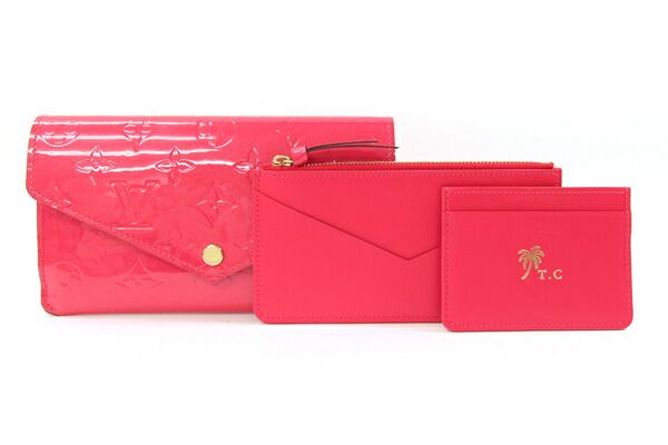 二つ折り長財布 ヴェルニ