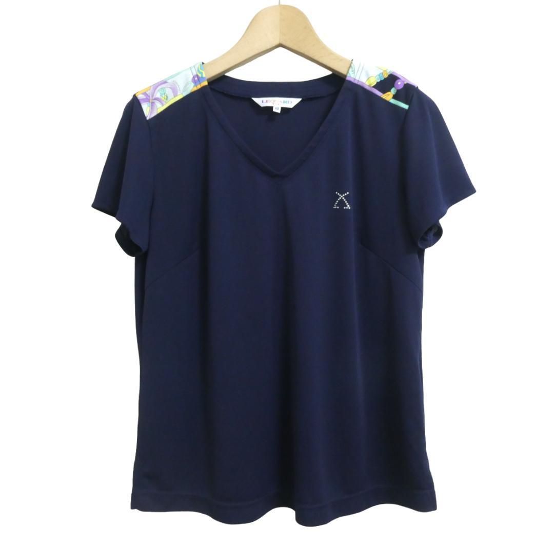 美品 LEONARD SPORT レオナールスポーツ サイズ40 カットソー Tシャツ 美品 LEONARD SPORT レオナールスポーツ サイズ40 カットソー Tシャツ