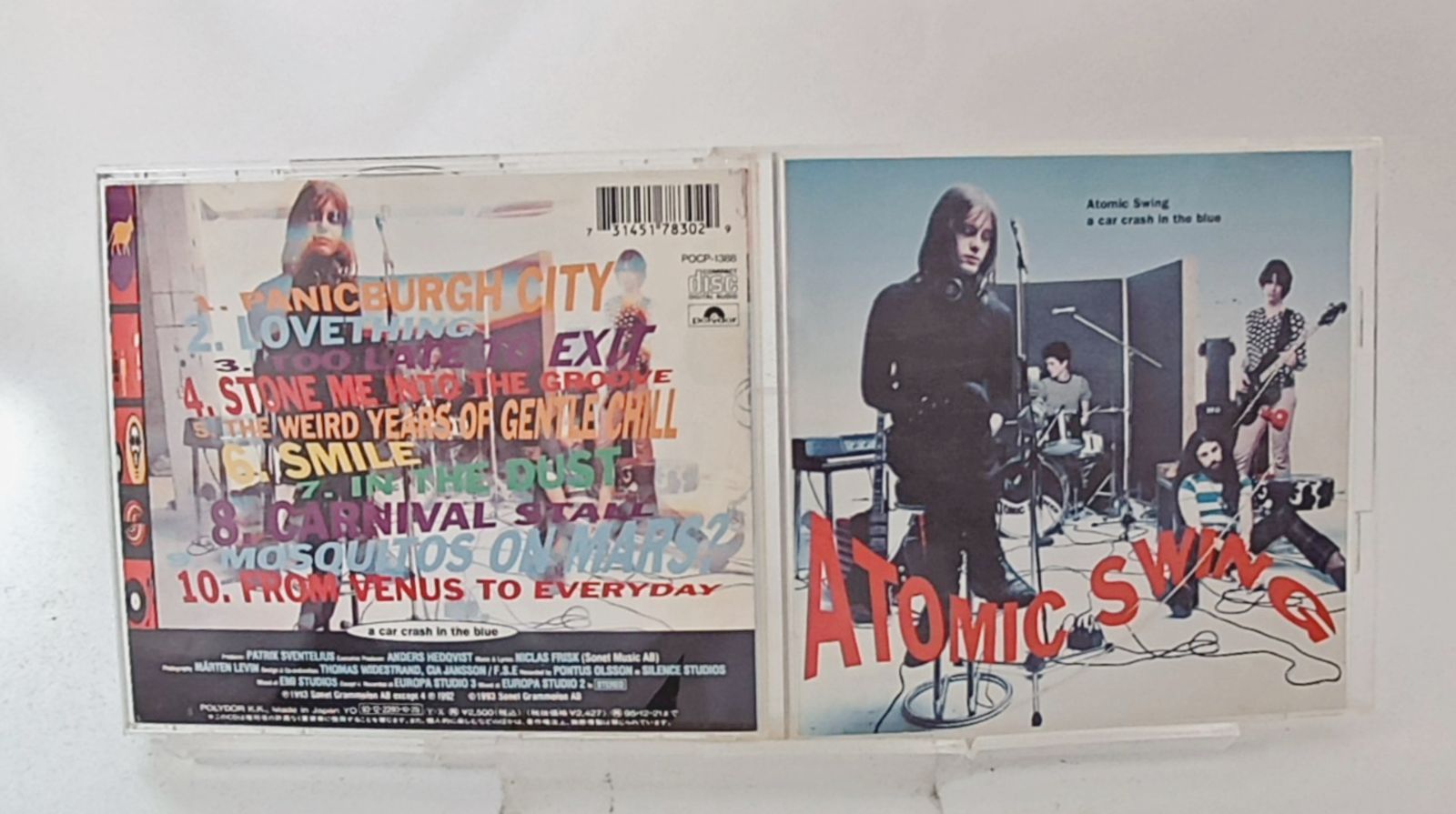 輸入盤CD☆アトミック・スイング/Atomic Swing□ A Car Crash in