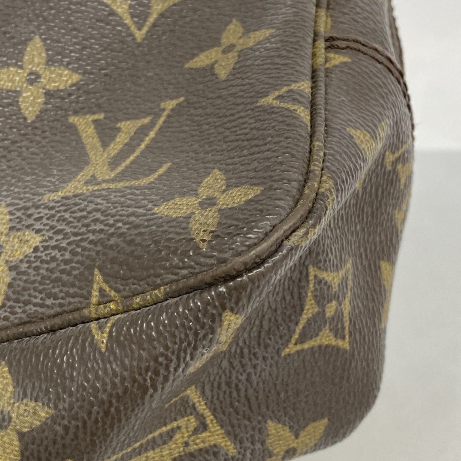 美品ルイヴィトン トゥルーストワレット ポーチ モノグラム ※訳あり ルイ・ヴィトン(Louis Vuitton) ルイ・ヴィトン ポーチ
