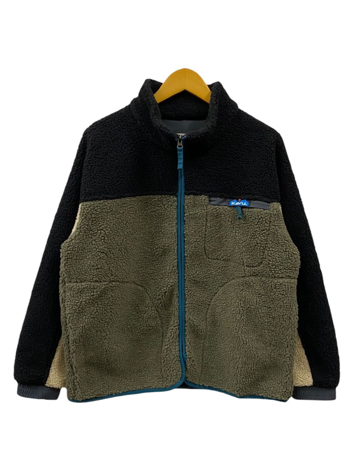 KAVU カブー PINESDALE SHADOW PINE ボアフリースジャケット 2167-1816 XL シャドー レディース|078