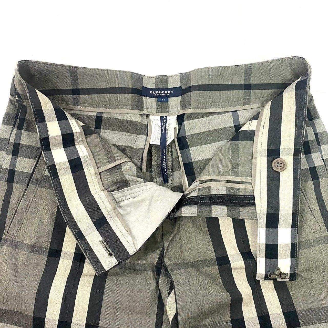 BURBERRY】FQA76-017-08 サイズ 36 ハーフパンツ 綿 ナイロン