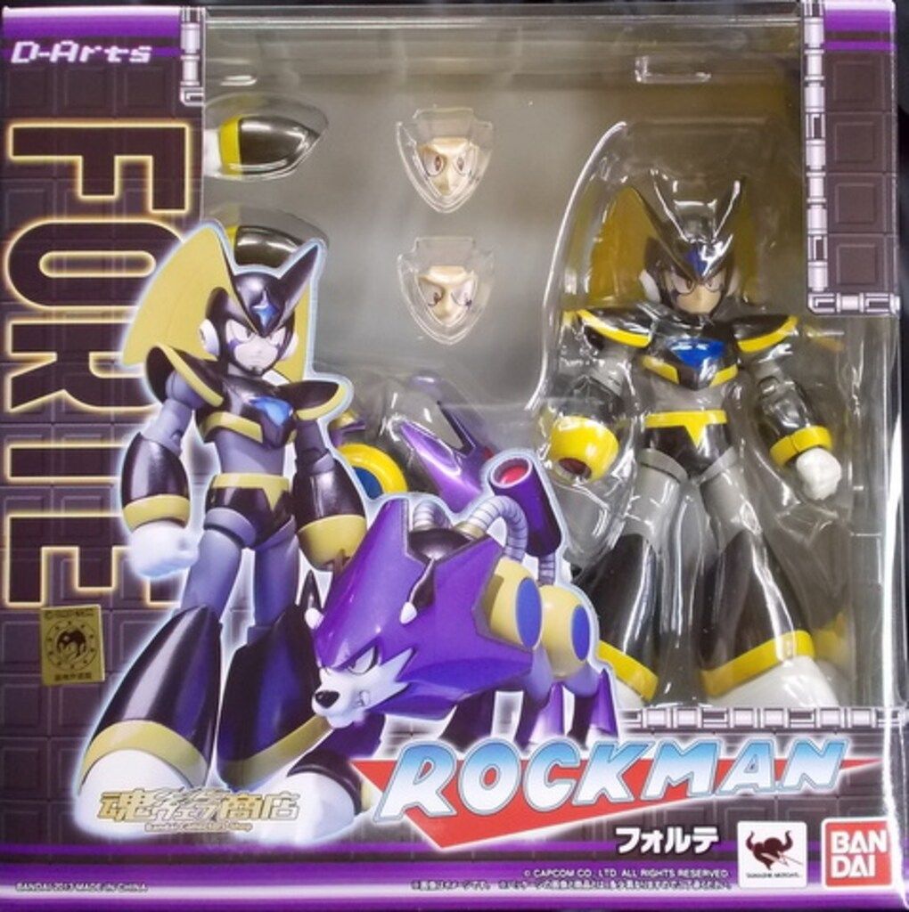 バンダイ D-Arts ロックマン フォルテ - メルカリ
