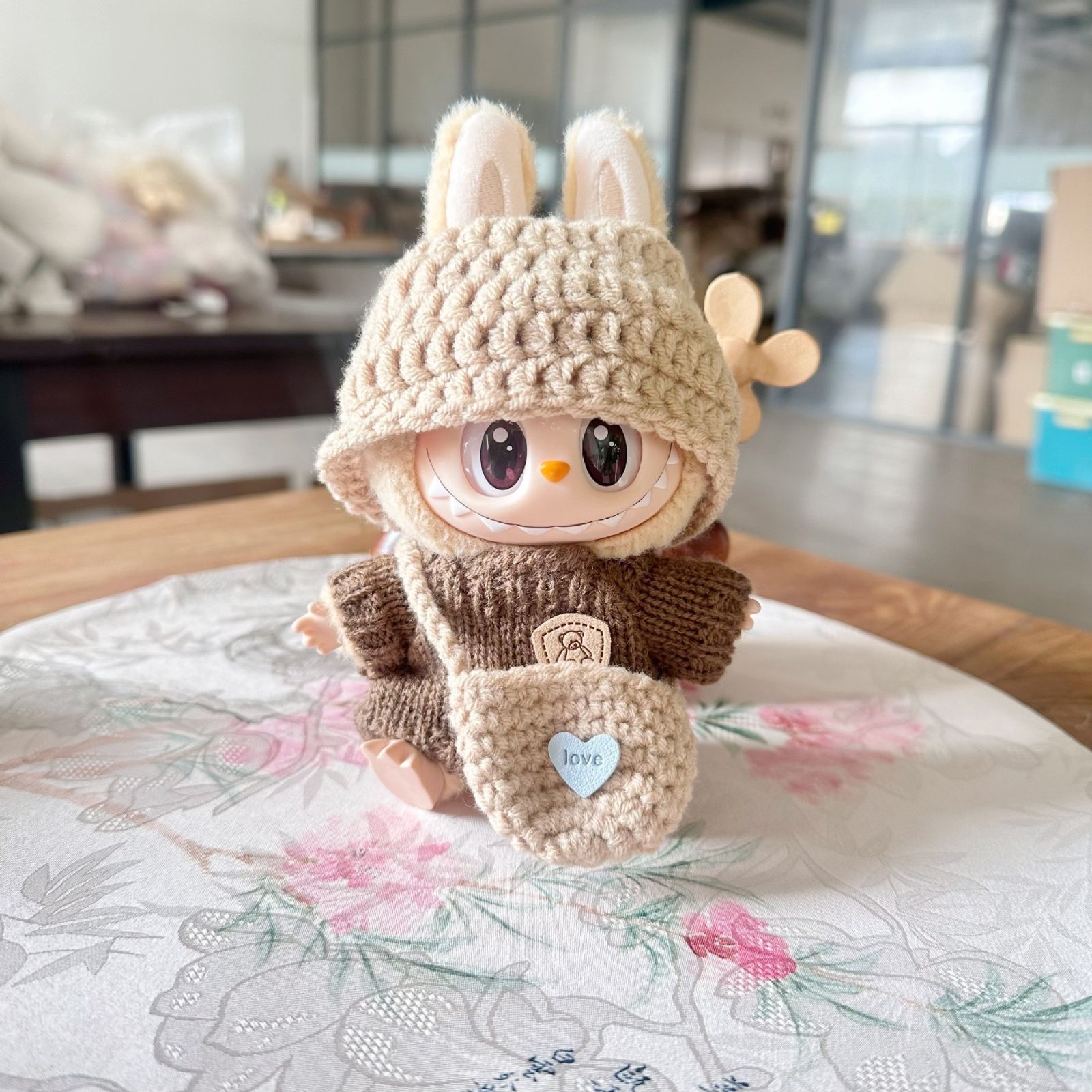 labubu ぬいぐるみ 服 着せ替え ラブブぬいぐるみ服 かわいい