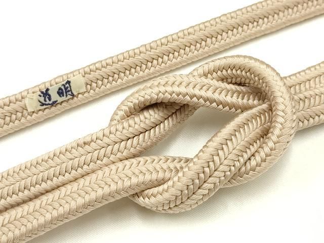 平和屋着物● 上 有職組紐道明 帯締め 冠組 洗柿色 宮内庁御用 国立博物館御用 東京芸術大学御用 AABA9934ay