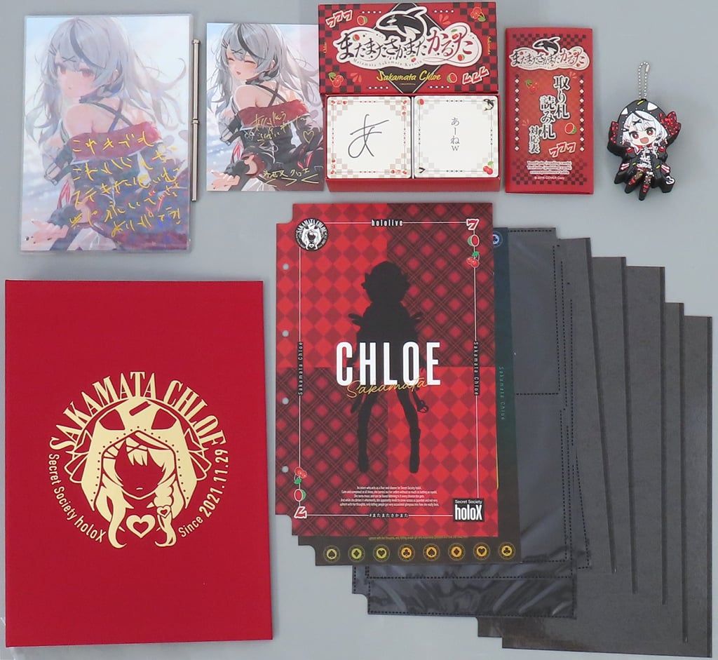 中古】グッズセット 沙花叉クロヱ 活動3周年記念フルセット 数量