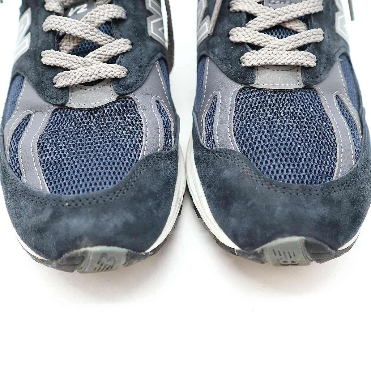 NEW BALANCE ニューバランス U991NV2 スニーカー ネイビー 27.5cm 