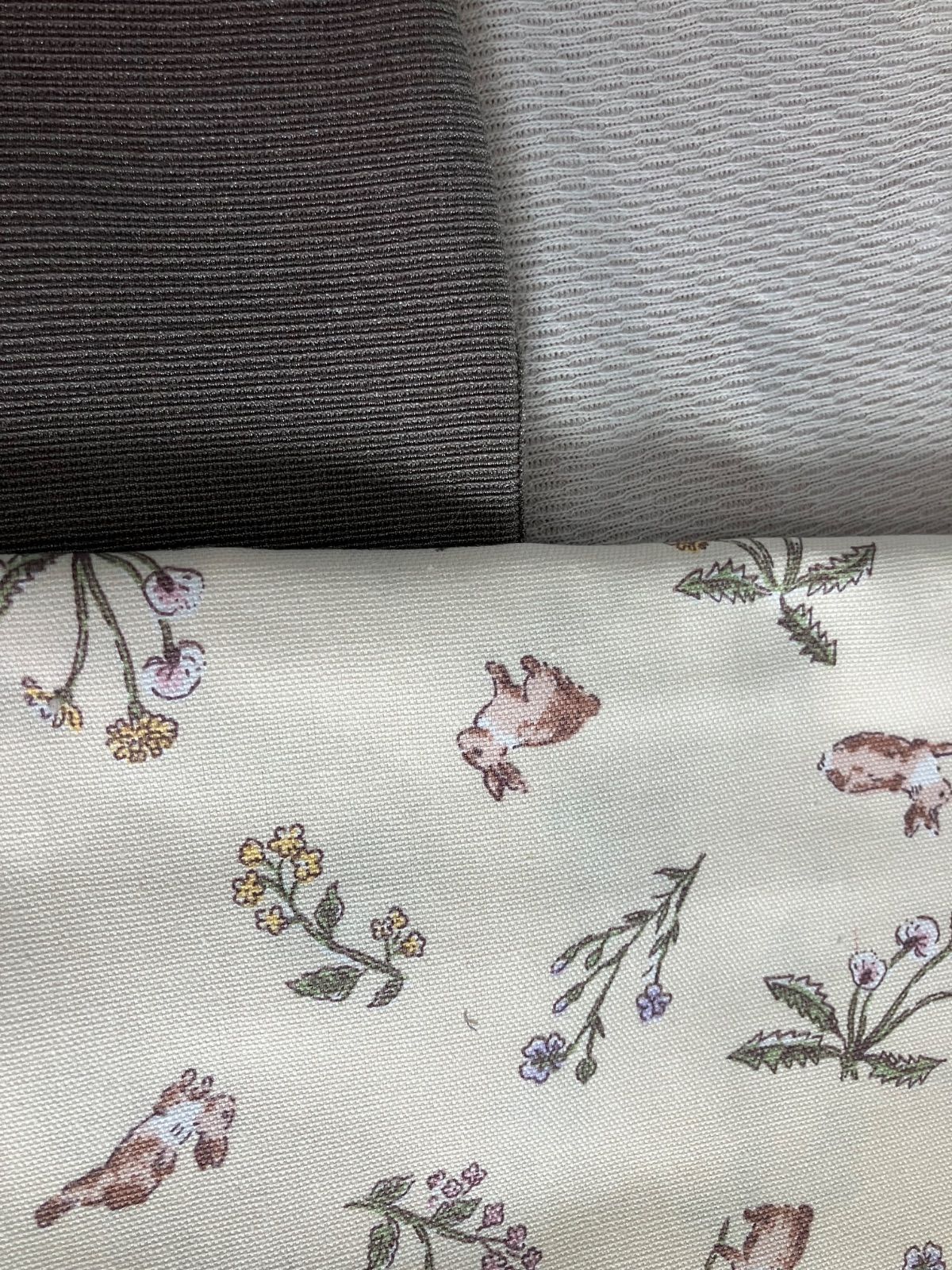 ページ 森のウサギさんのバンボカバー アイボリー