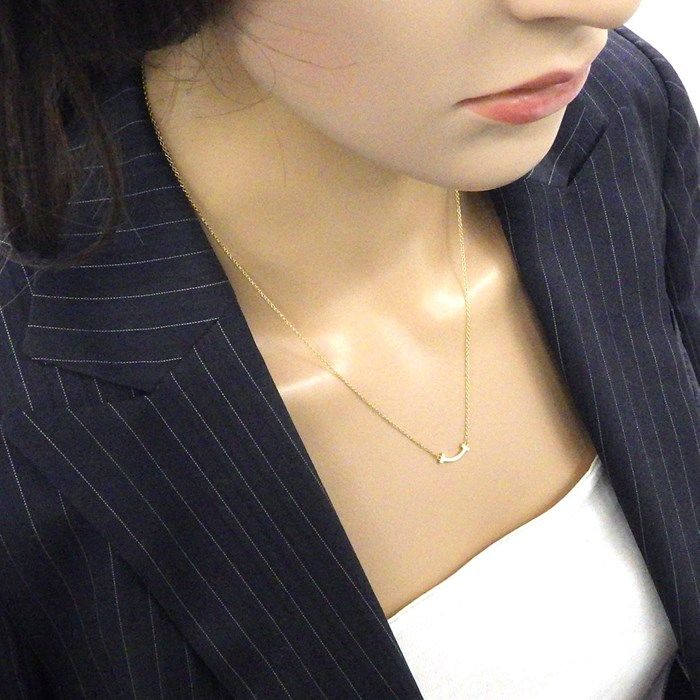ティファニー Tiffany & Co. ネックレス T スマイル ミニ 62617640  