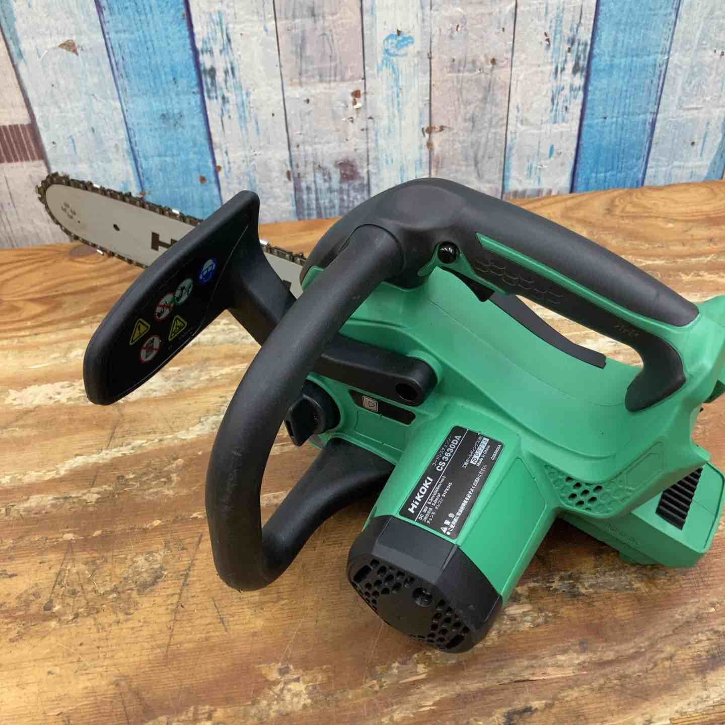 品 ハイコーキ HIKOKI 旧 日立工機 コードレスチェンソー CS3630DA NN 36V 本体のみ 柏店