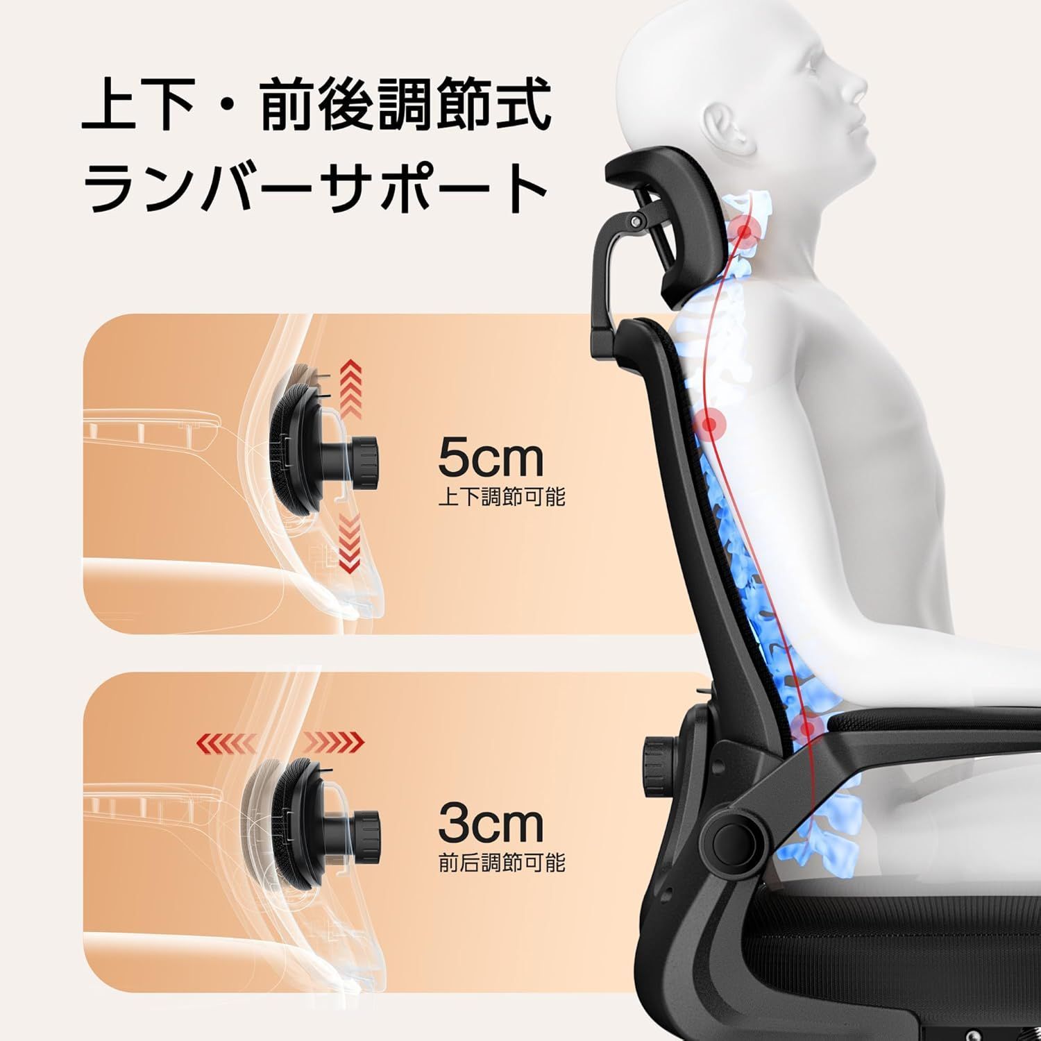 2個セット オフィスチェア 椅子 デスクチェア2Dヘッドレスト 疲れない人間工学 Amazon.co.jp: オフィスチェア 椅子 デスクチェア 疲れない人間工学