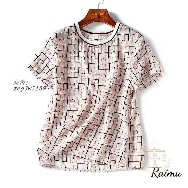 Tシャツ レディース 40代 春夏新作 オシャレブラウス レションT
