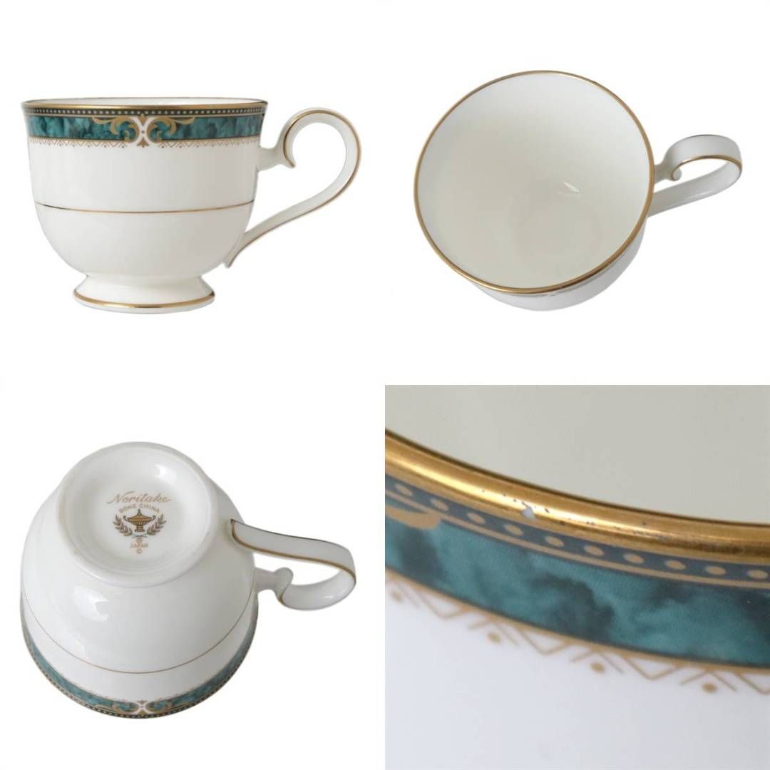 【ノリタケ ティーセット】エセックスコート 品番4727 Amazon.co.jp: Noritake ノリタケ カップ & ソーサー 高型
