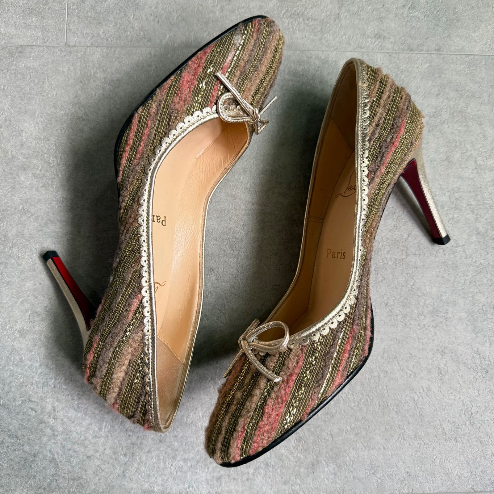 ツイード リボン