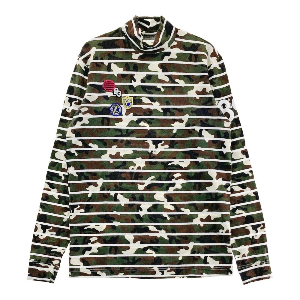 PEARLY GATES 迷彩柄 ゴルフシャツ サイズ5 PEARLY GATES 迷彩柄
