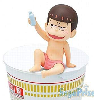 【中古】【非常に良い】おそ松さん ヌードルのっけ松 フィギュア“おそ松＆カラ松” おそ松(プライズ) dwos6rj