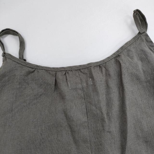 foglinenwork リネン 麻 サロペット グレー リトアニア製 fog linen work 新品 サロペット リトアニアリネン