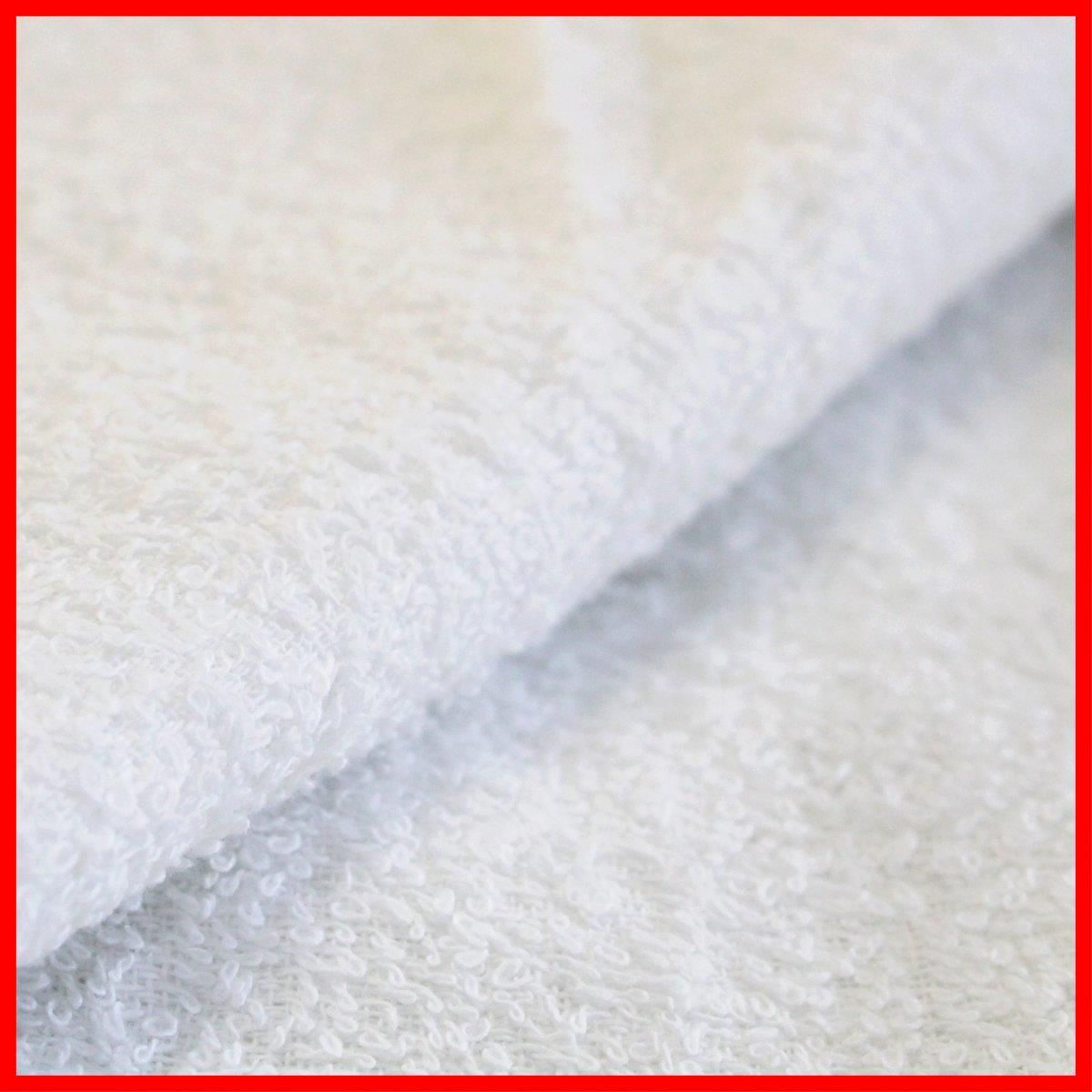 軽くて 乾きやすい 綿 100% 白い フェイス タオル 20枚組 業務用 160匁（34×80cm） - メルカリ