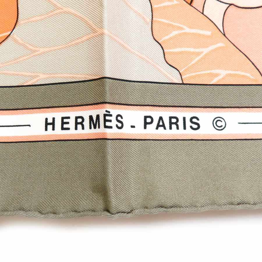 エルメス HERMES スカーフ カレ90 FLEURS DE LOTUS - メルカリ