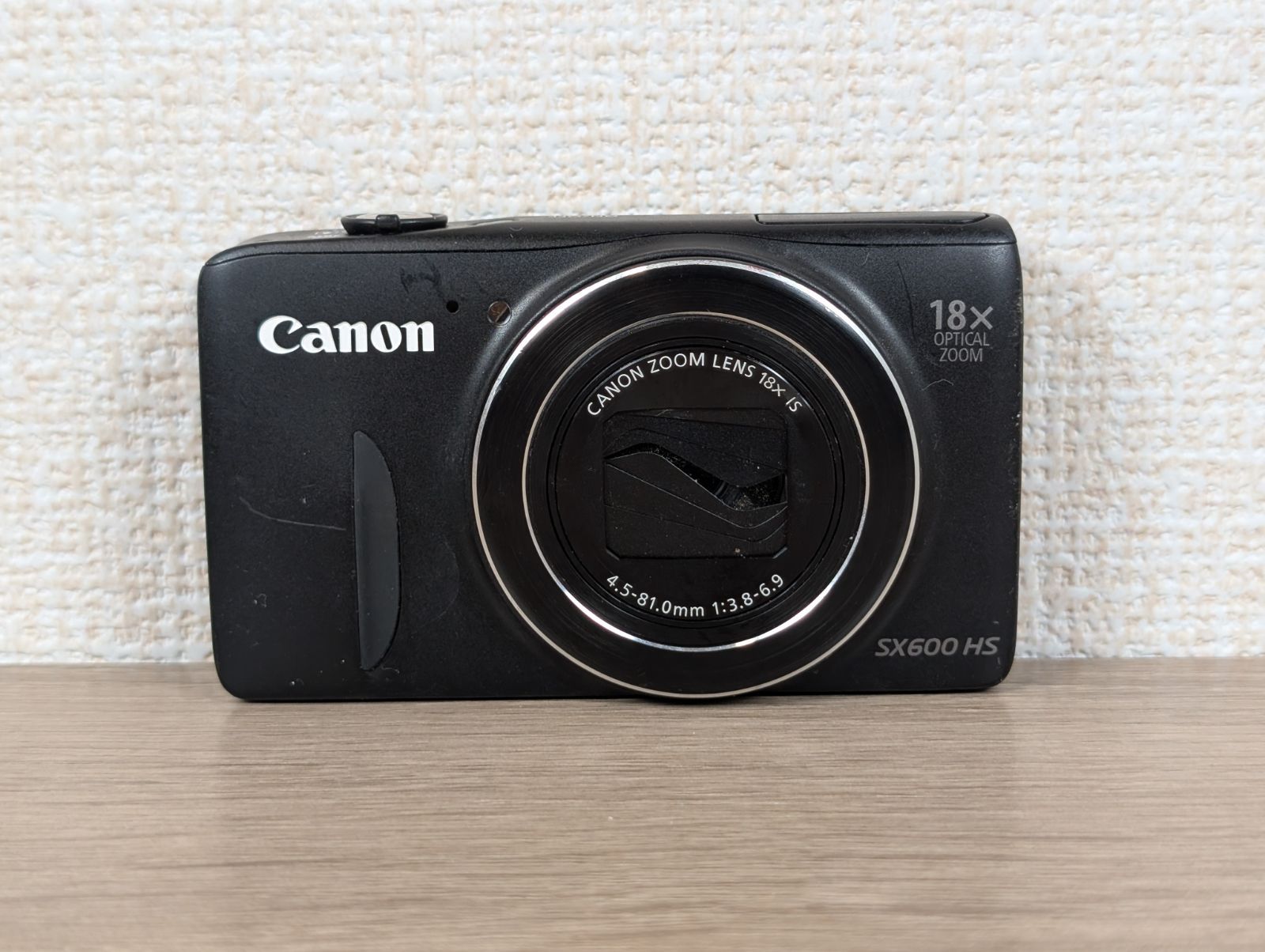canon キャノン デジカメ SX600HS ブラック 【ジャンク品】 ジャンク品】Canon PowerShot SX600 HS ブラック 部品取り・修理用