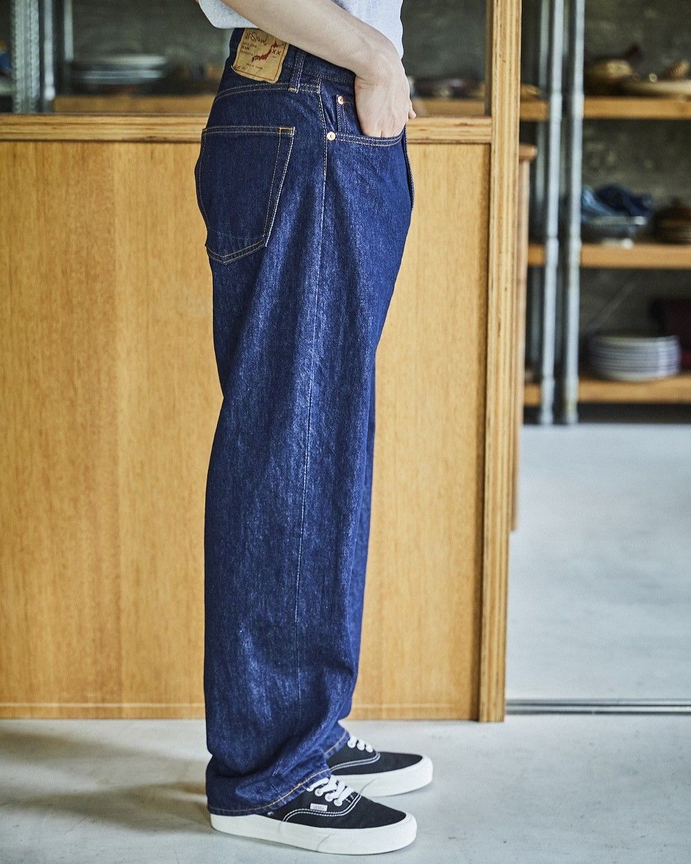 orslow 101 DAD's FIT オアスロウ　サイズ00 ワンウォッシュ orslow オアスロウ 101 DAD'S FIT DENIM PANTS (UNISEX) ONE WASH
