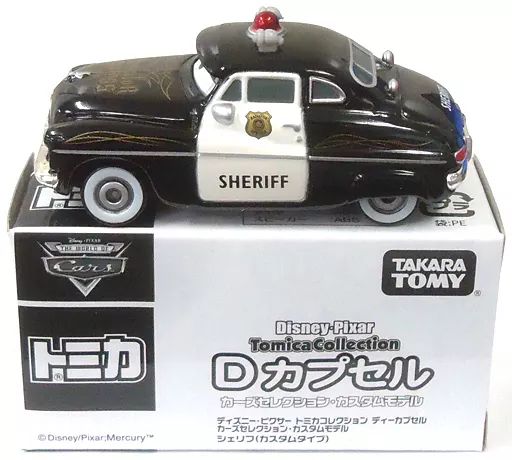 中古】ミニカー シェリフ カスタムタイプ(ブラック×ホワイト