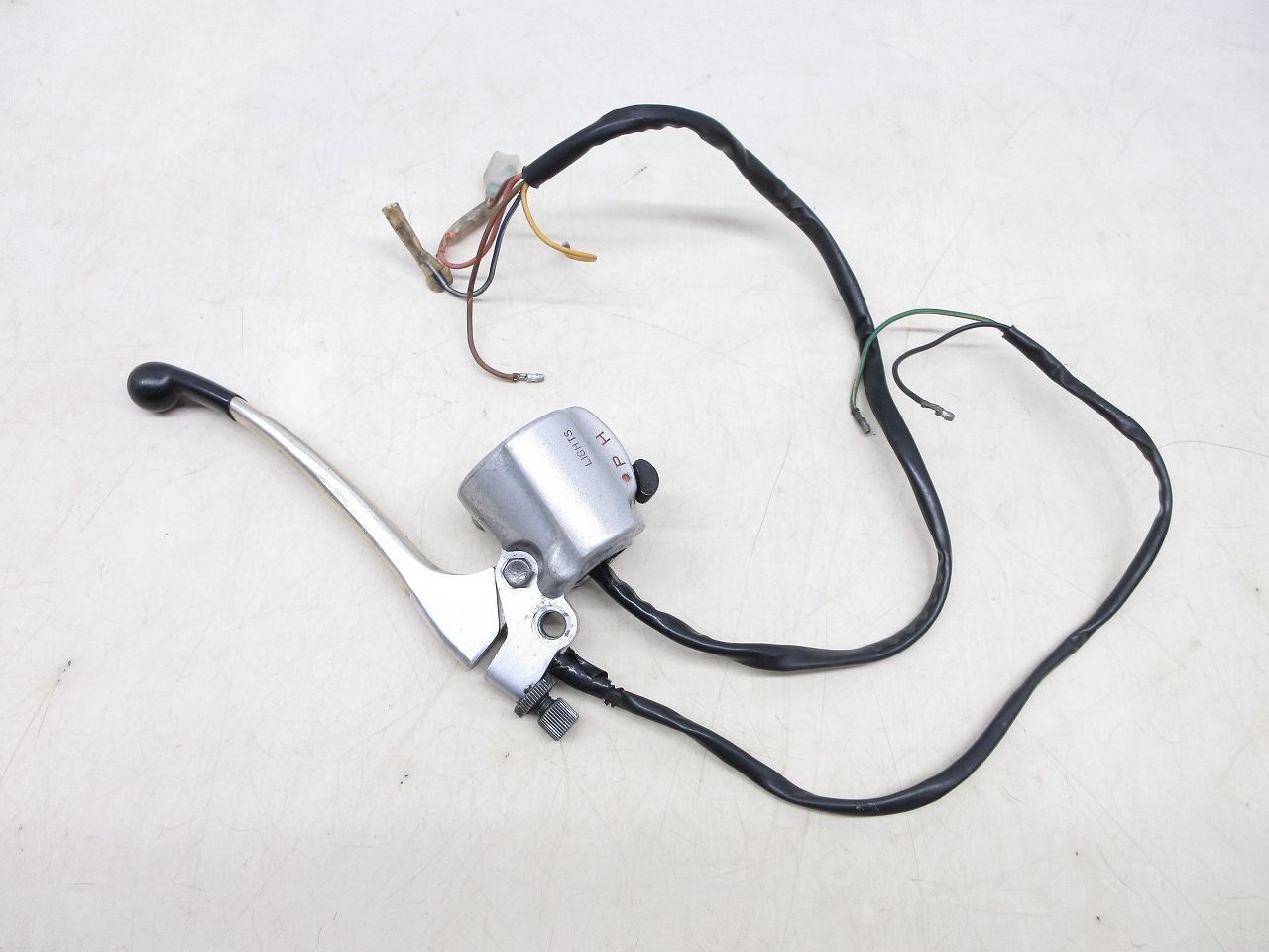 XL50S 右ハンドルスイッチ ブレーキレバー付 バイク部品 0709H34M-12