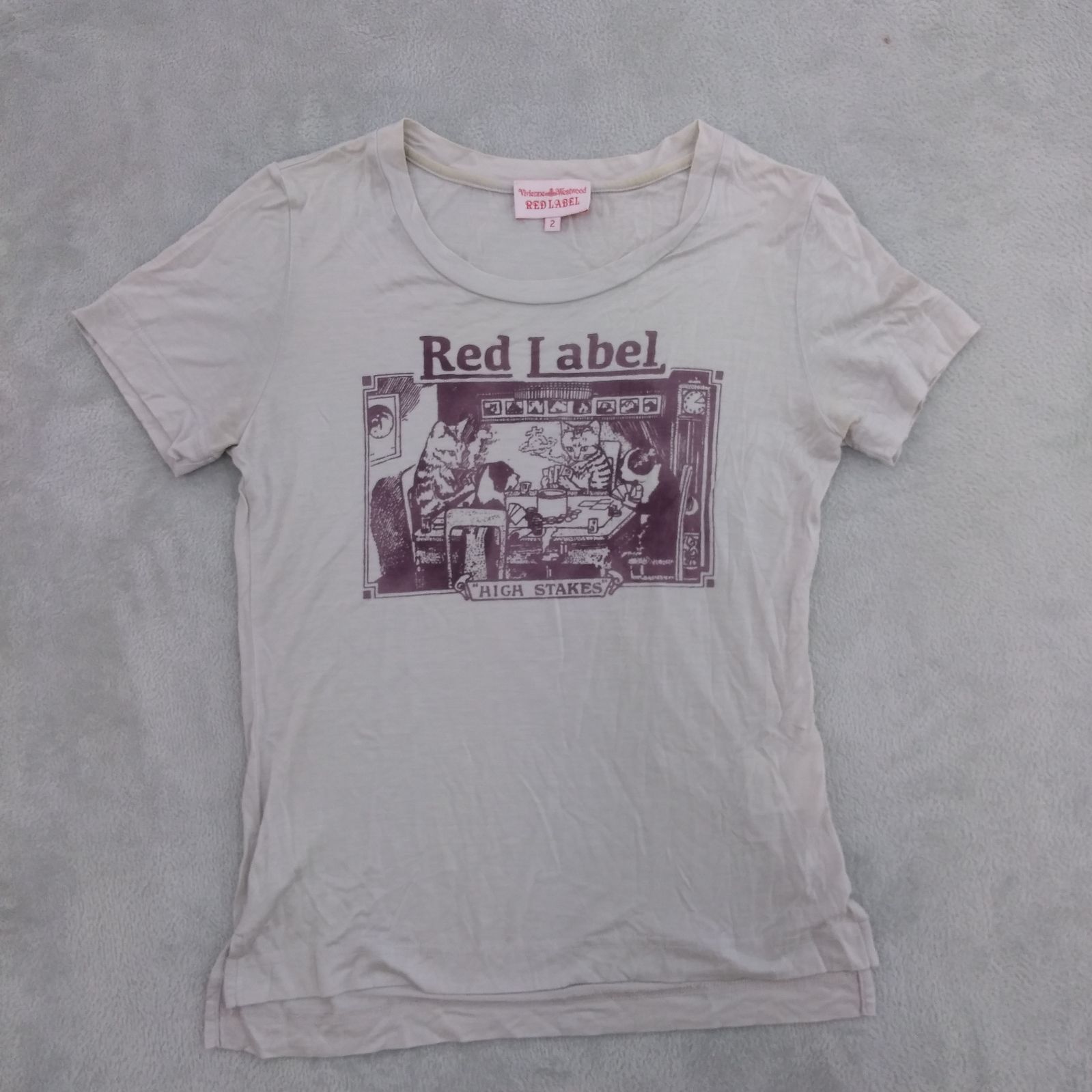Vivienne Westwood RED LABEL 半袖Tシャツ サイズ2 Vivienne Westwood Red Label 半袖ニット サイズ2 - メルカリ