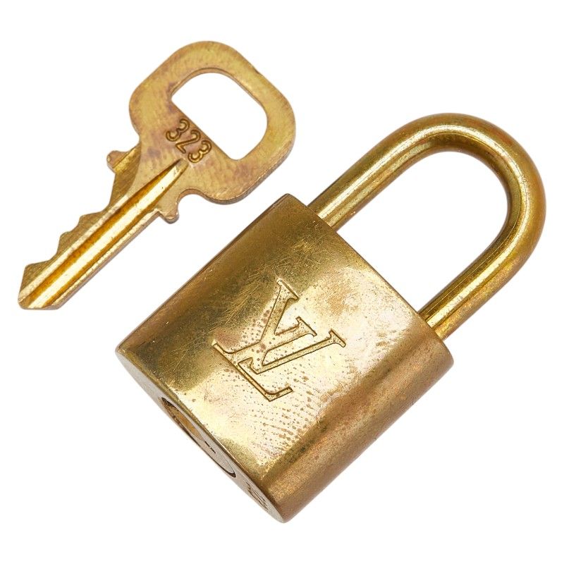 ルイ ヴィトン カデナ 南京錠 キー セット ゴールド メッキ