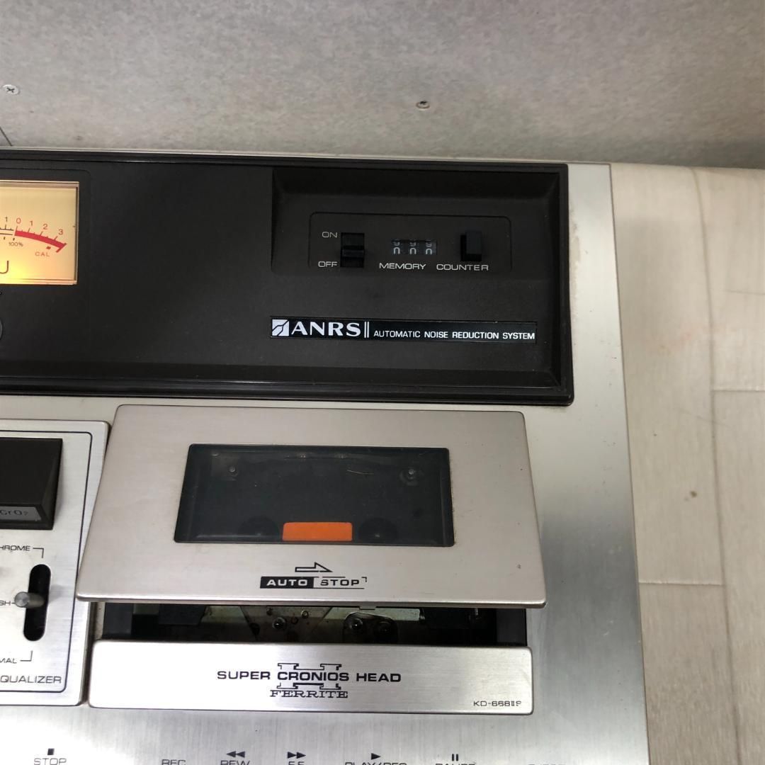 送料無料【昭和レトロ】Victor ビクター ステレオカセットデッキ