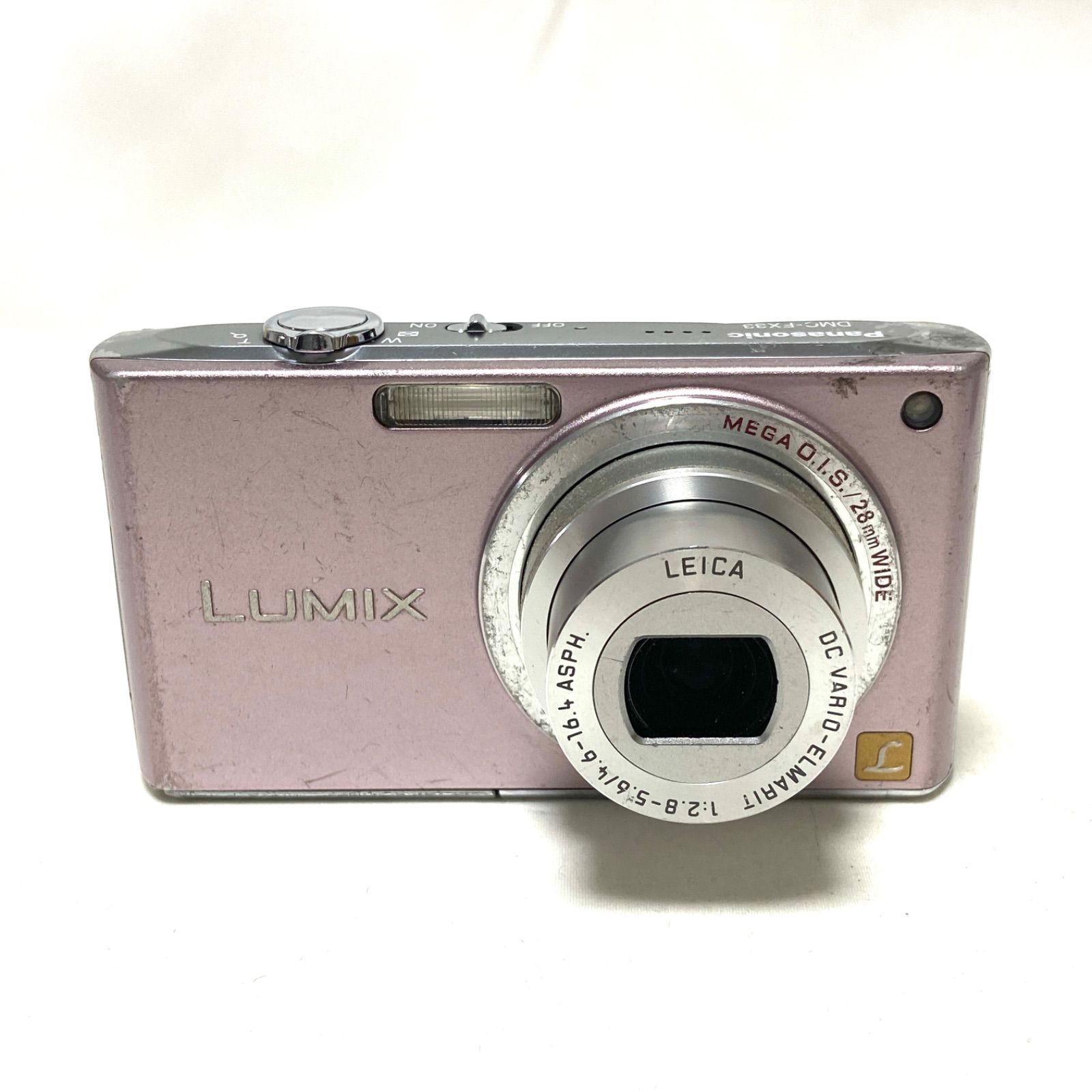 Panasonic LUMIX DMC-FX33 ピンク コンパクトデジタルカメラ コンデジ