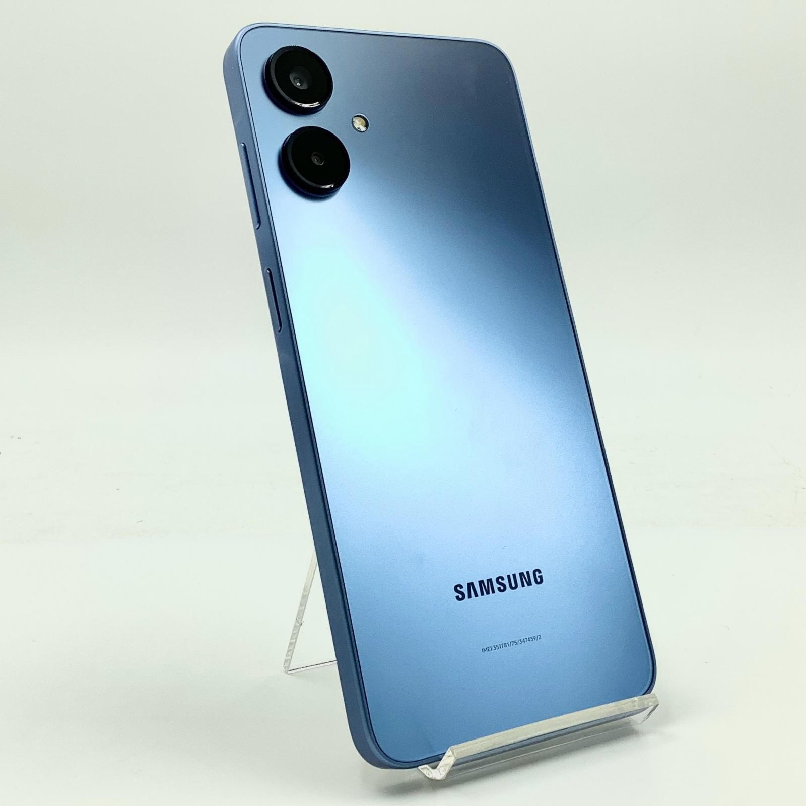 全額返金保証】【最速発送】SAMSUNG Galaxy A25 5G 64GB ブルー au 